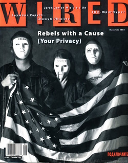 Wired magazine cover May/June 1993
